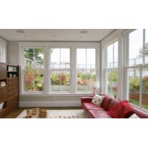 Aluminum Sash Window Hurricaneproof for Residential Use