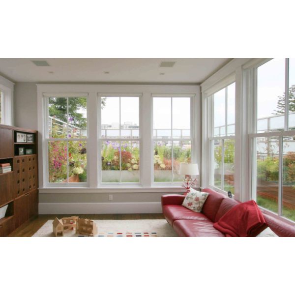 Aluminum Sash Window Hurricaneproof for Residential Use