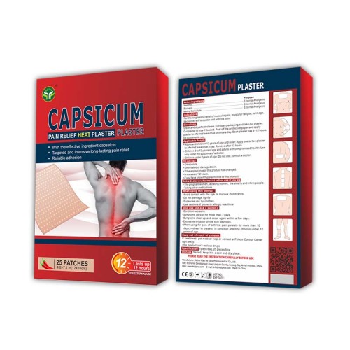 Pain Relief Capsicum Heat Plaster