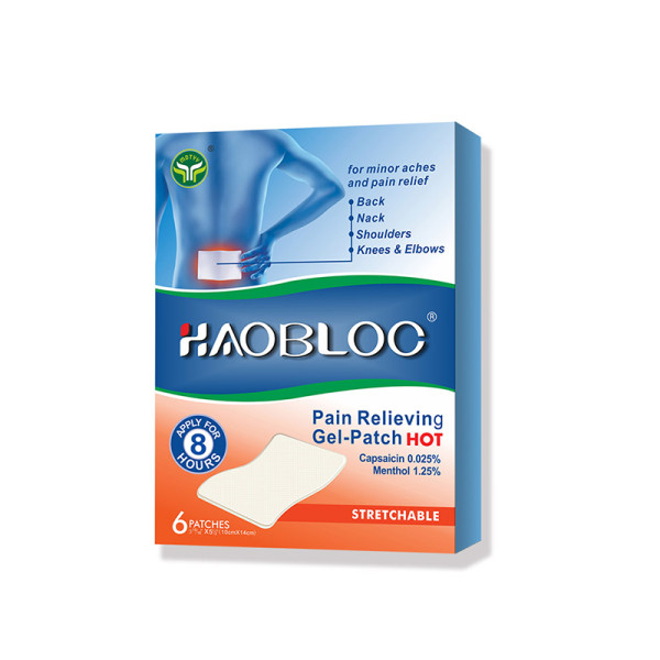 Pain Relieving Gel Patch (Capsaicin 0.025% Menthol 1.25%)