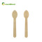 140mm Wooden Disposable Spoon Wholesale | Disposable Wooden Dessert Spoons | Global Production Group