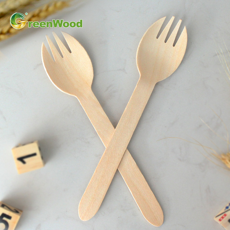 wooden disposable fork, disposable fork,wooden fork, best-selling fork