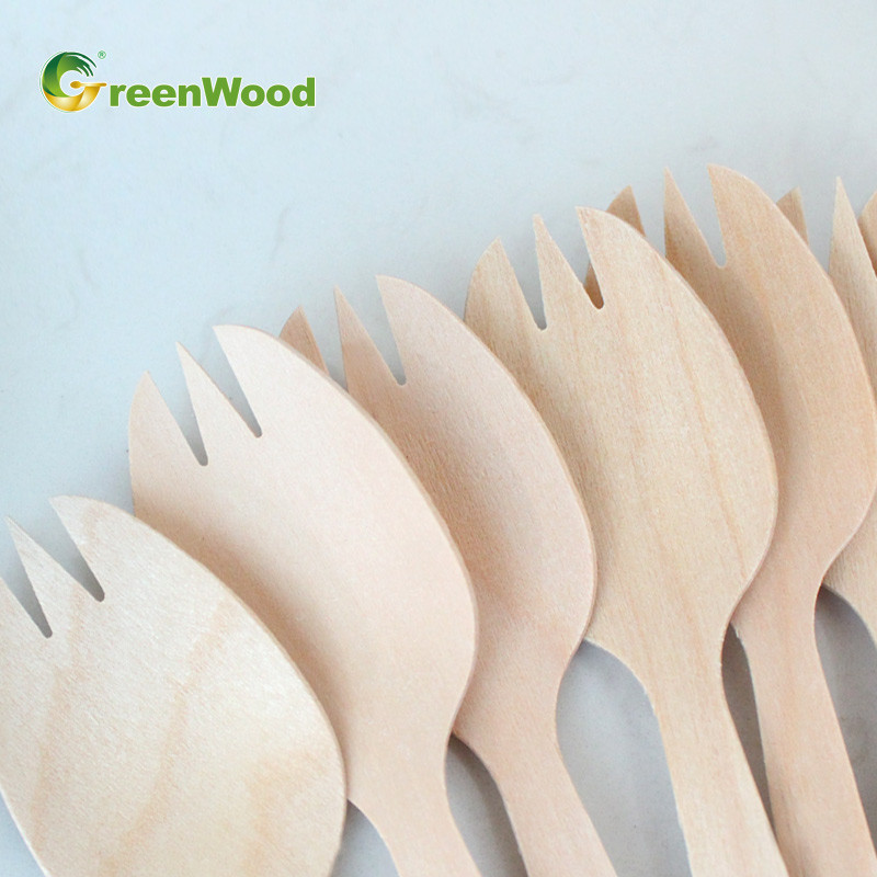 wooden disposable fork, disposable fork,wooden fork, best-selling fork