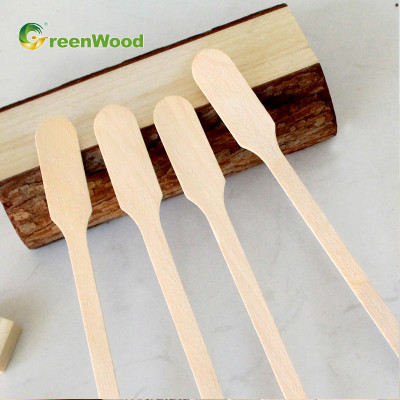 Wooden Stir Sticks Wholesale | Biodegradable Bulk Disposable Wooden Stir Sticks for Coffee | Fillister Head Wooden Drinking Stirrers