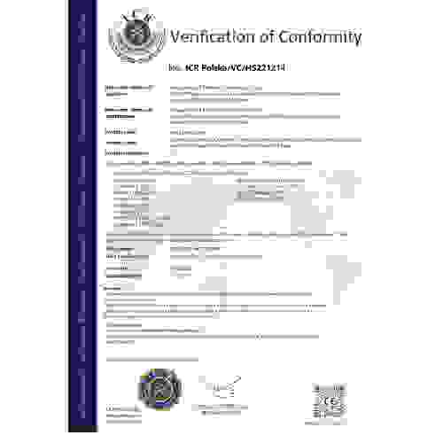 Safety Light Curtain TYPE  4 Certificate