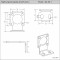 Safety light curtain DK-QT series accessories for QA-02 swivel fastening brackets