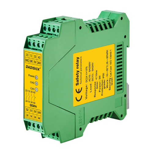 Safety Relays QSRN & QSRP series specifically designed for safety light curtains
