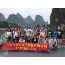 On October 2, 2015, DADISICK organized a team building trip to Guilin for its employees