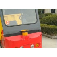 Applicazione del radar laser DADISICK LDS2030A-5S su carrelli elevatori automatizzati