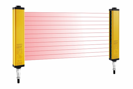 Machine Light Guards with Long Protection Distance