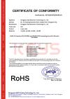 RoHS Certificate of Laser Radar