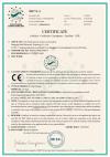 ISET Certificate of Lidar Scanner (CE marking)