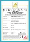 UDEM Certificate of Safety Relay (CE marking)