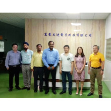 In May 2019, Indian clients came to our company to inspect and explore collaborative projects