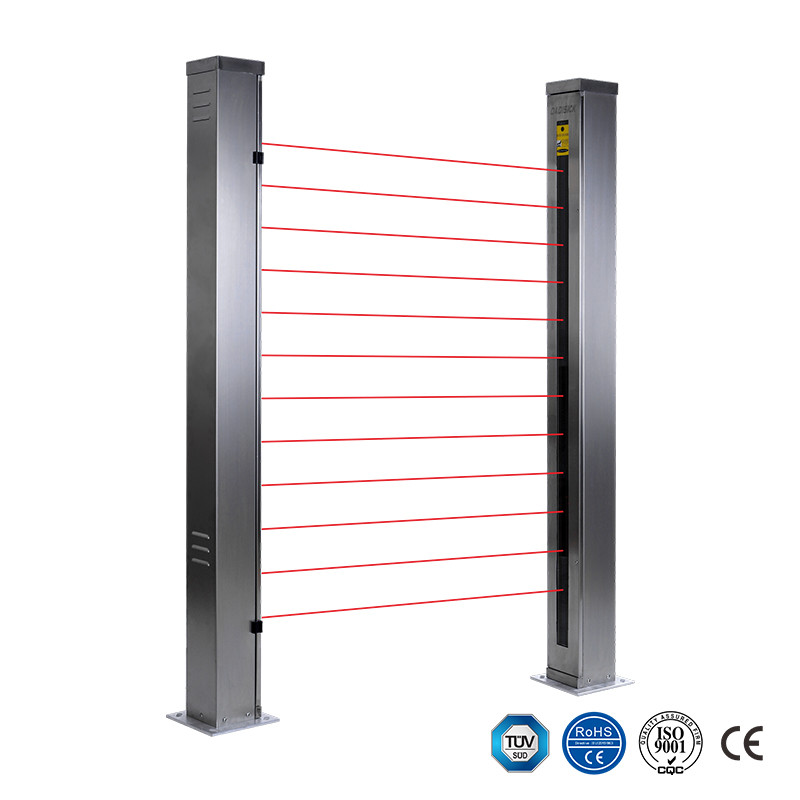 Receiver and Transmitter for Vehicle Separation Light Curtains