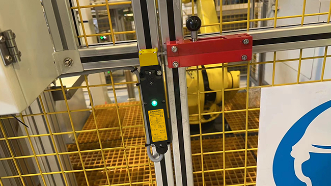 Safety Interlock Switches prevent unauthorized personnel from entering the equipment operating area