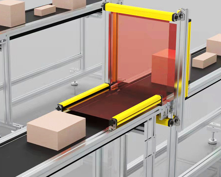 Measuring light curtains