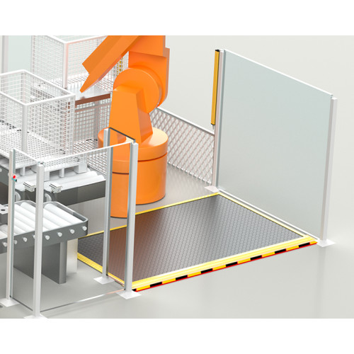 Effective Use of Safety Mats for Accident Prevention on Industrial Palletizer