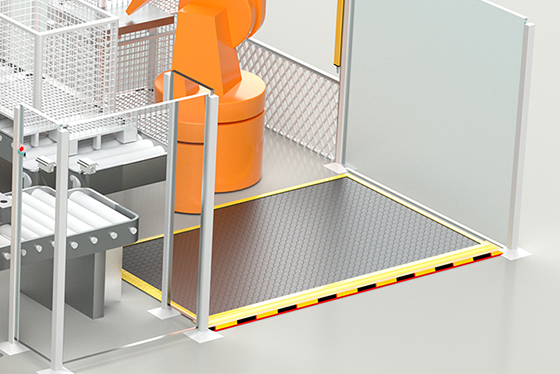 Effective Use Of Safety Mats For Accident Prevention On Industrial Palletizer