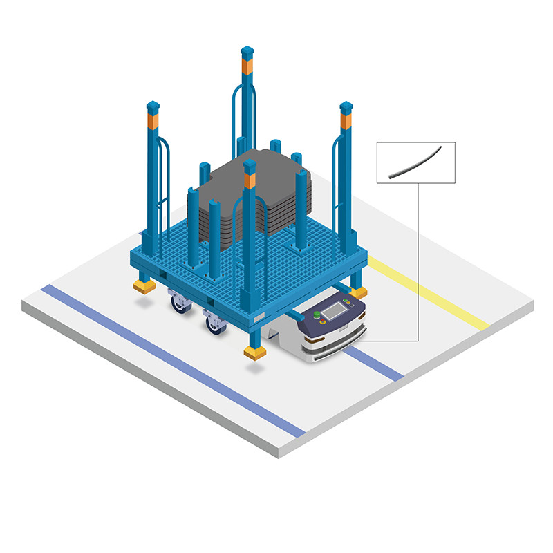 The Application of Safety Edges in AGVs (Automated Guided Vehicles)