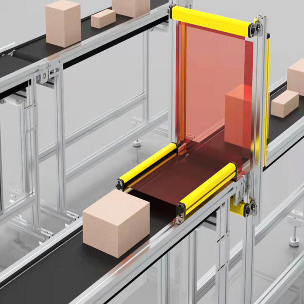 Application of Measuring Light Curtain in Cardboard Box Dimension Measurement