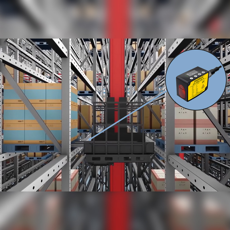 The Application of Laser Distance Measuring Technology in ASRS Aisle Stacker Crane Systems