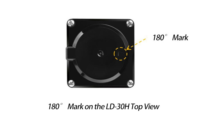 LiDAR Scan Angle Indicator