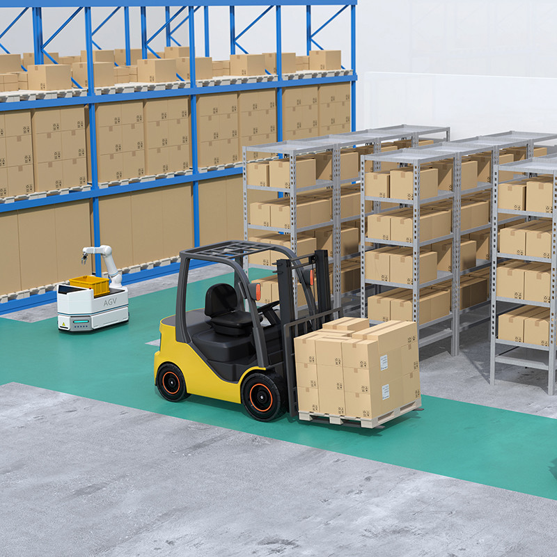 Forklift Collision Avoidance System Based on 2D Safety Laser Scanners