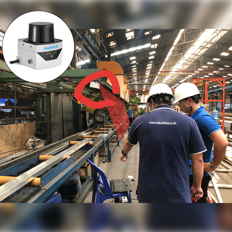 Using Safety Laser Scanners for Safety Zone Monitoring on Metal Cutting Conveyors