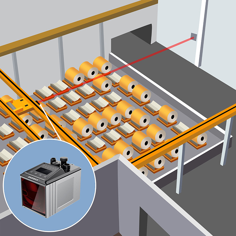 Precise Positioning of Industrial Cranes in Warehouses