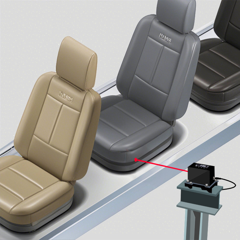 Applications of Laser Displacement Sensors in In-Vehicle Seat Inspection