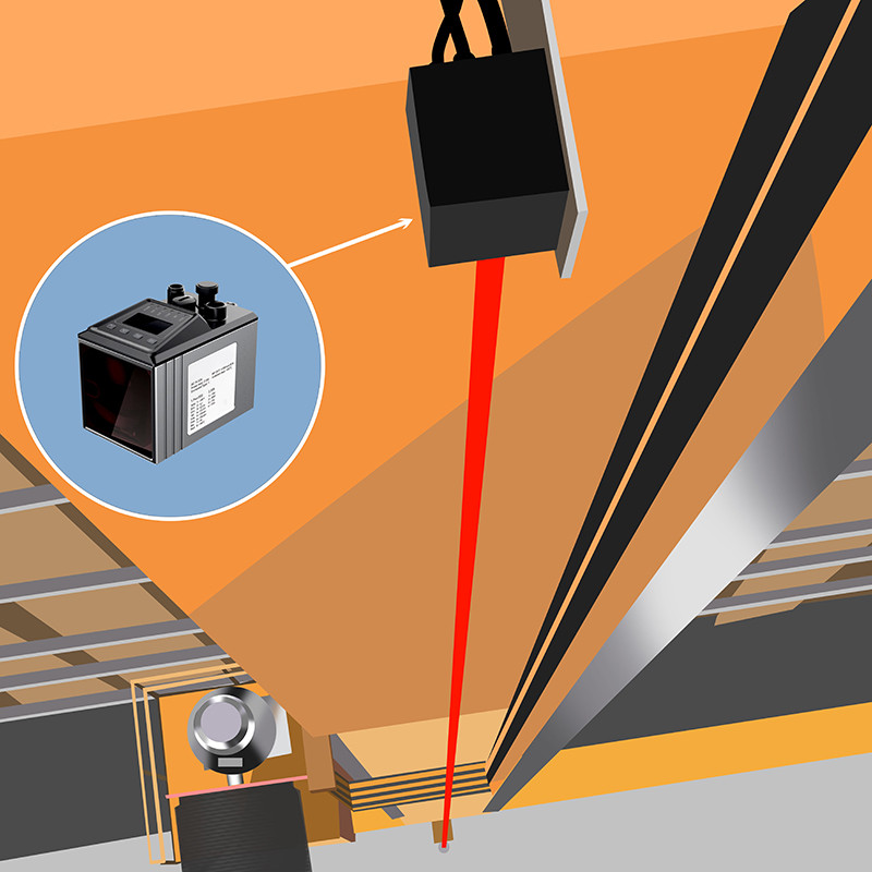 Precision Positioning: DS Series Long-Range Laser Distance Sensor in ASRS Stacker Crane Applications