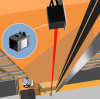 Precision Positioning: DS Series Long-Range Laser Distance Sensor in ASRS Stacker Crane Applications