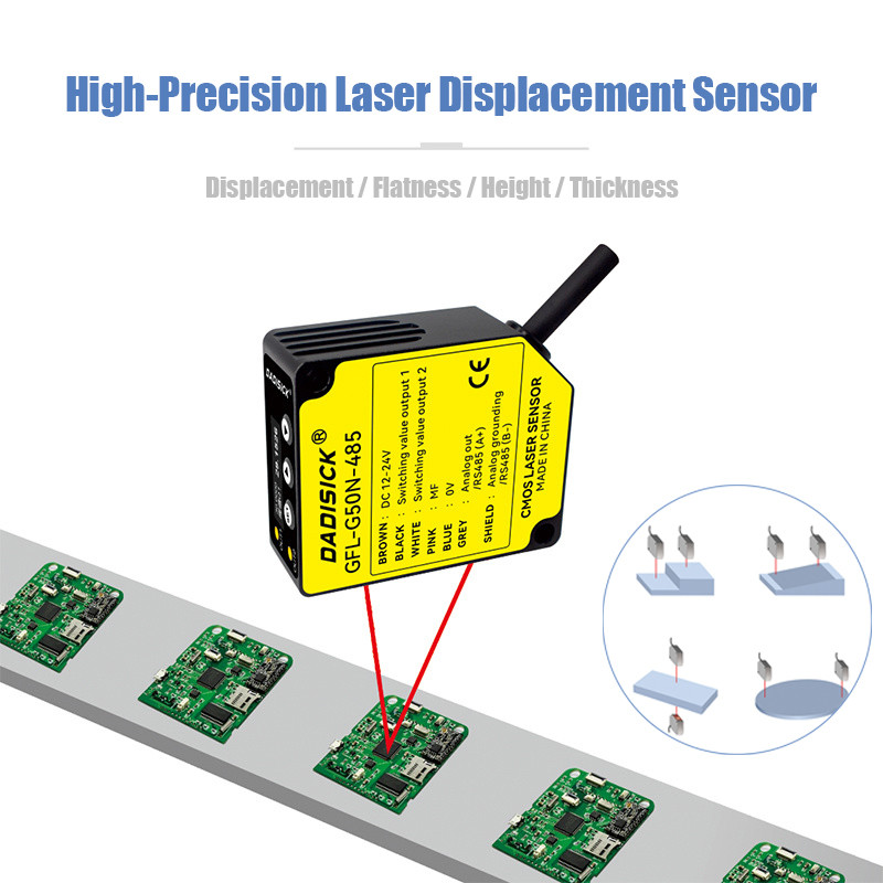 High-Precision Laser Displacement Sensor GFL-G Series