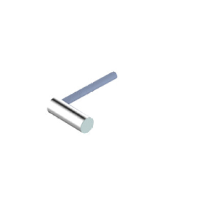 Inductive Proximity Sensor | LR6.5 Angle Pre-wired Shielded Cylindrical φ6.5mm Ultra Short Type 2M Cable | DADISICK