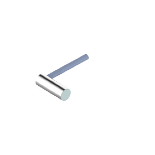 Sensore di prossimità induttivo | Cavo cilindrico schermato precablato angolare LR6.5 da φ6.5 mm, tipo ultra corto, 2 m | DADISICK