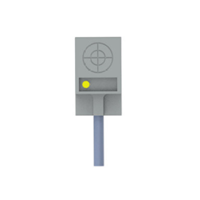 Square Capacitive Proximity Sensor | Square Type 18x10x30mm 2 Meter Cable CE18 Pre-wired Shielded | DADISICK