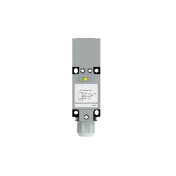 Sensore di prossimità induttivo | Tipo CC/CA | LE40 Connettore rapido quadrato non schermato precablato 40x40 mm | DADISICK