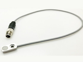 Czujnik zbliżeniowy indukcyjny kwadratowy | Typ kwadratowy 8x4,7 mm, kabel 2-metrowy LE08, wstępnie okablowany, ekranowany | DADISICK