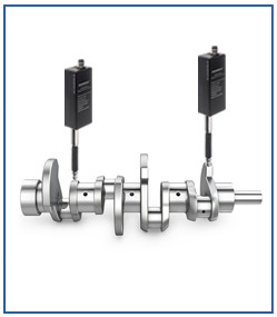 Crankshaft Dimension Measurement with High-Accuracy Contact Sensor