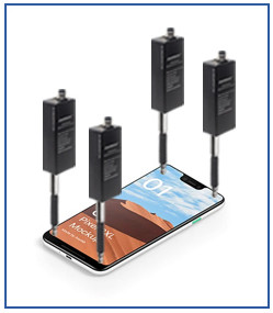 Precision Flatness Measurement with Contact Displacement Sensor