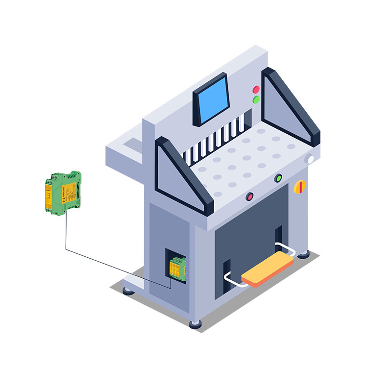 Troubleshooting: Emergency stop button with a safety relay