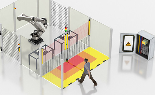 Industrial Safety Relay Application Scene