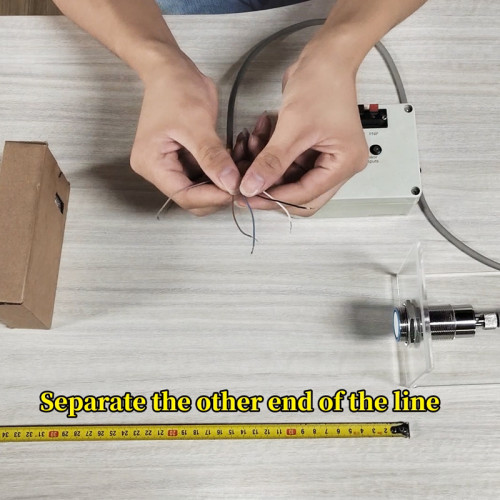 スイッチ出力付き超音波センサーの設定方法 入門レベルの配線とテスト方法