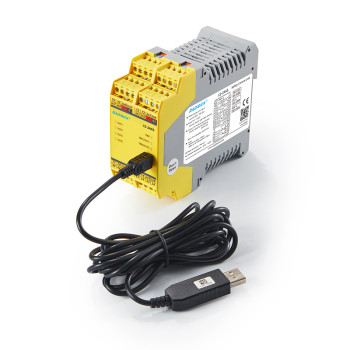 Safety relay LS-2A4S is configurable software safety control module