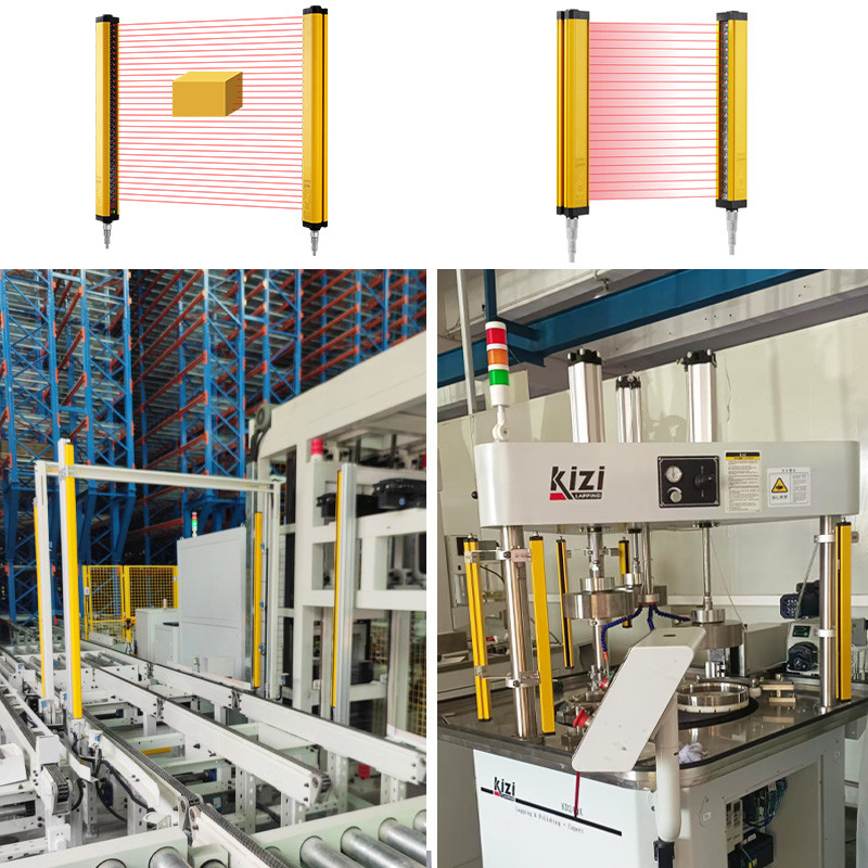 Difference: Measuring Light Curtains vs. Safety Light Curtains