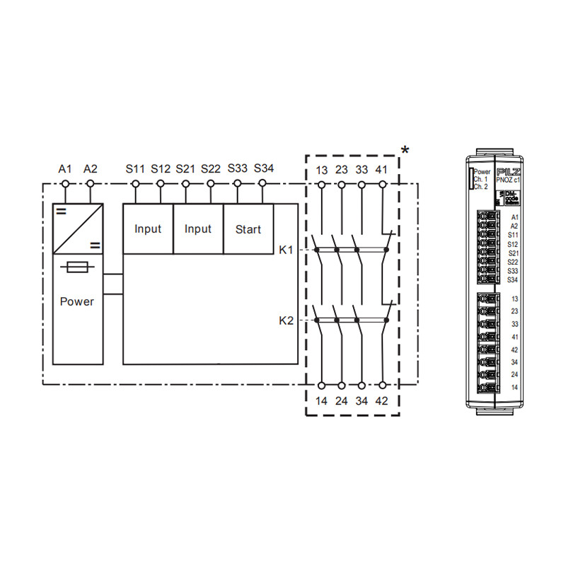 Pilz Pnoz C1 Wiring Diagram