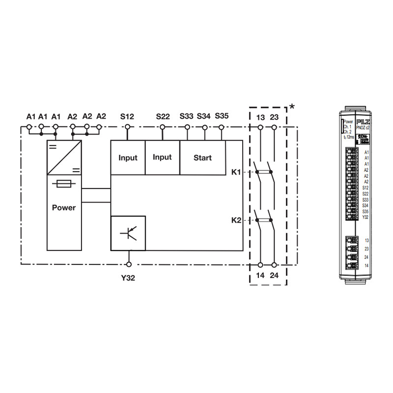 Pilz Pnoz C2 Wiring Diagram