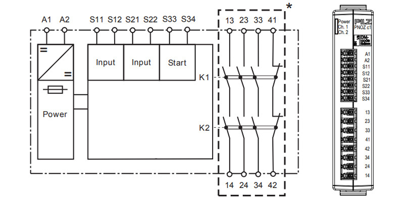 Pilz Pnoz C1 Wiring Diagram