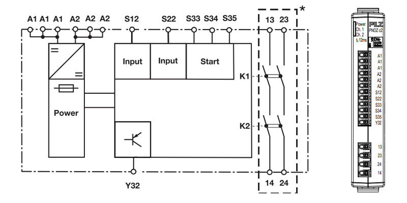 Pilz Pnoz C2 Wiring Diagram